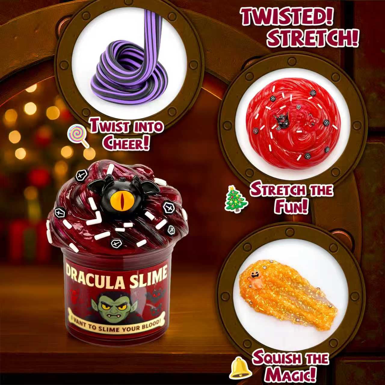 Funewest Slime Adventskalender 2025 für Kinder – 13 Tage Schleim Set Weihnachtskalender,Weihnachten Geschenk Schleim Kit für Kinder,Teenager,Mädchen und Jungen