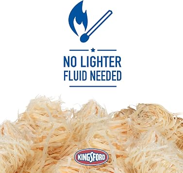 KINGSFORD Heavy Duty Deluxe Charcoal Chimney Starter Bundle with Kingsford Quick Light Fire Starters, 16 Count