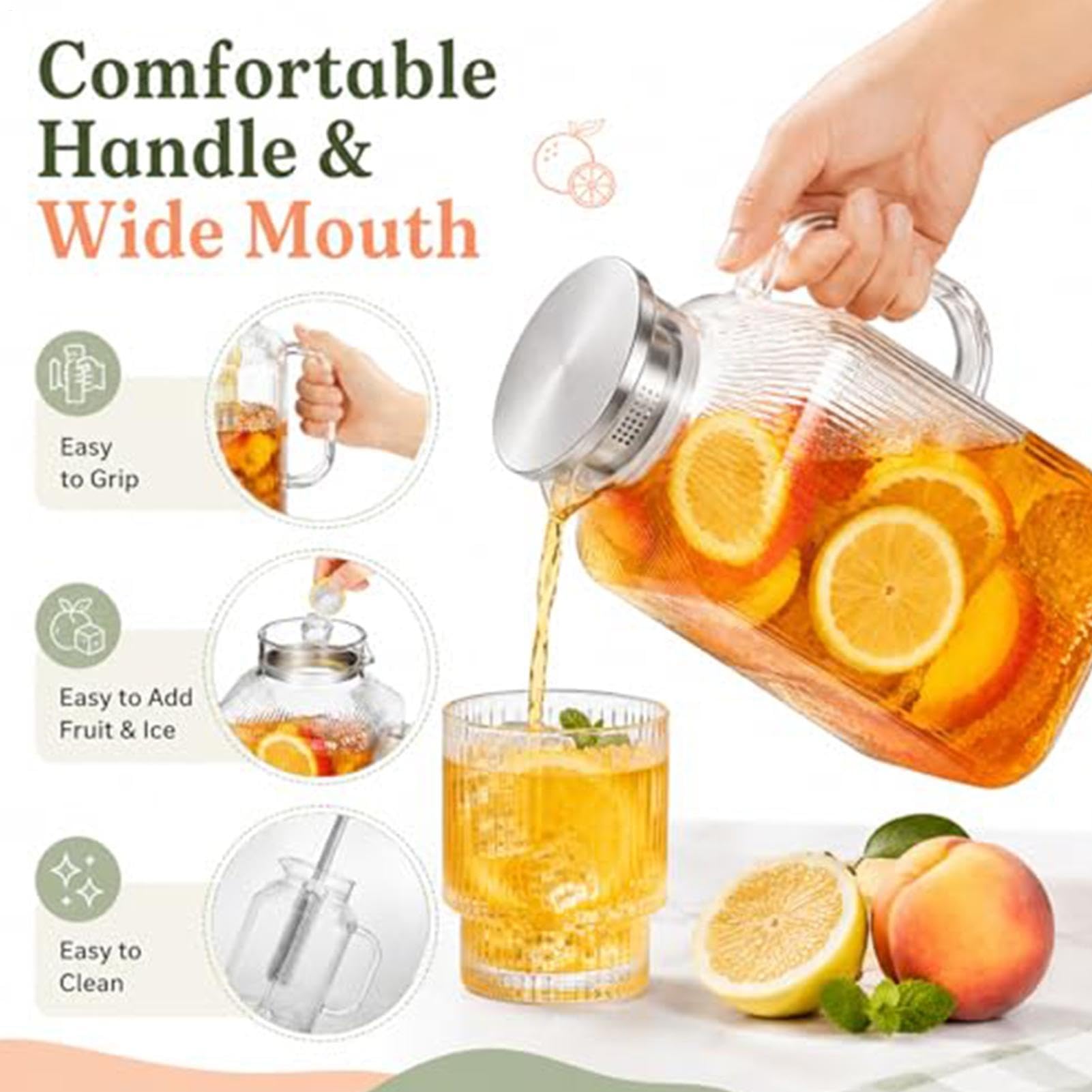 Jarra de agua de , recipiente para bebidas de 400 ml, botella de