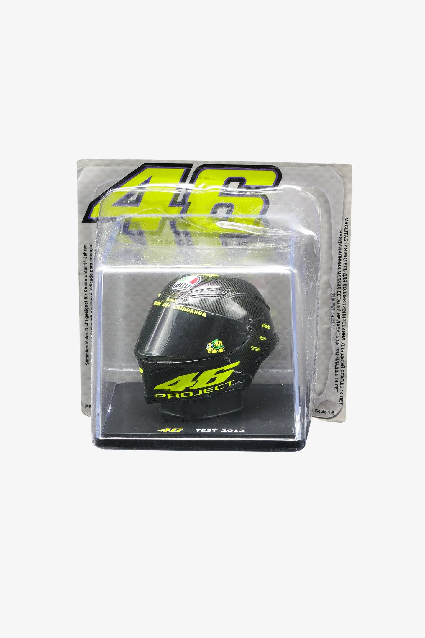VR46 MINI HELMETS,HELMET 1/5,UNISEX,MULTI,