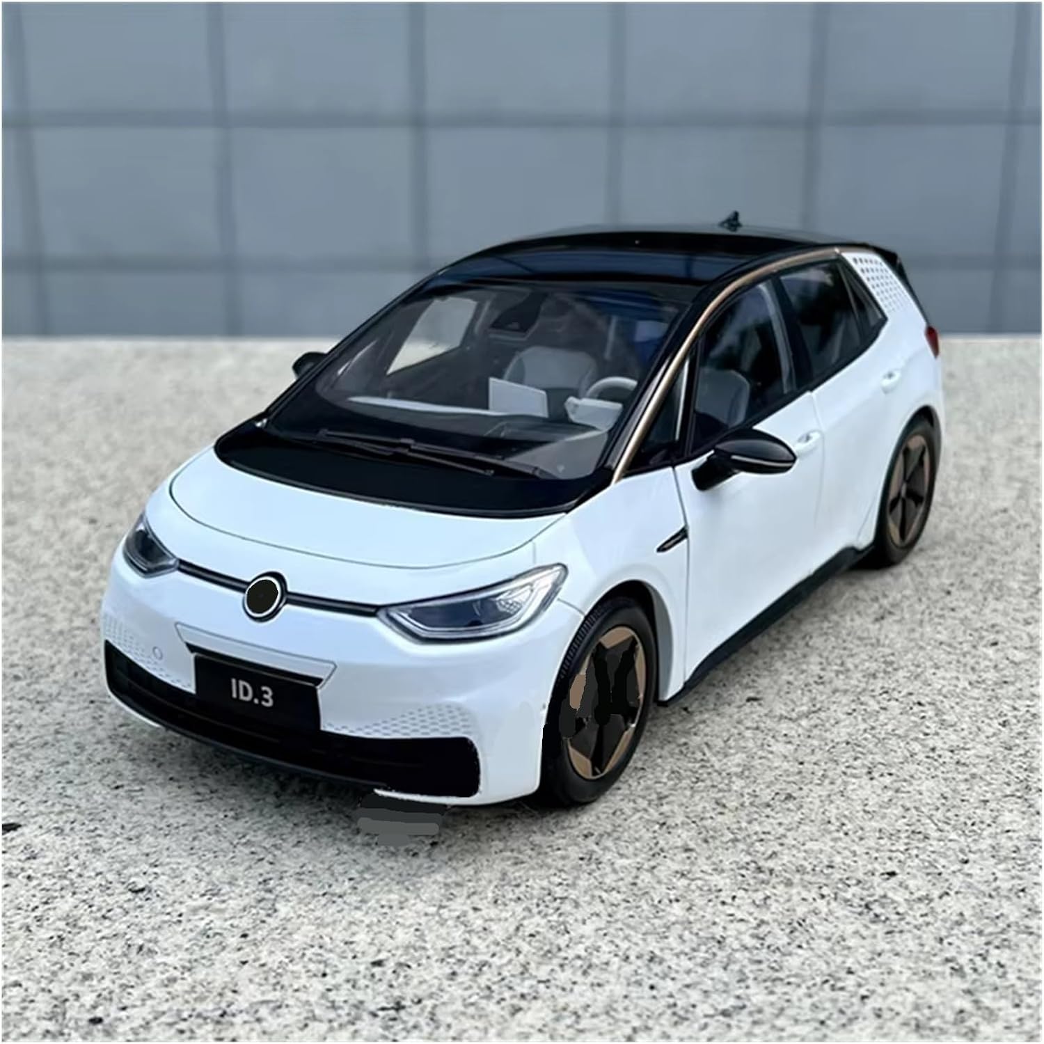 1:18 for ID3 SUV Alloy Diecast Metal Car Model Collection Toy Gift(White,No Box)