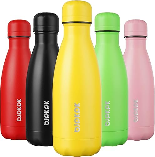 Miniatura 115 de BJPKPK Botellas de agua aisladas de 17 onzas, botellas de agua deportivas de acero inoxidable que mantienen el frío y el calor para viajes, aptas