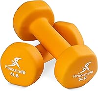 Vista 10 de ProsourceFit Neoprene Dumbbell Coated for Non-Slip Grip