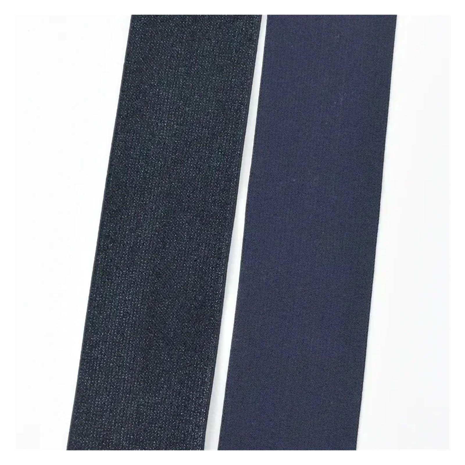 10 metrów 25-40mm kolor brokatu nylonowa elastyczna opaska chusta do paska Decor taśma rozciągliwa spodnie w pasie opaski gumowe akcesoria do szycia(NavyBlue,30mm)
