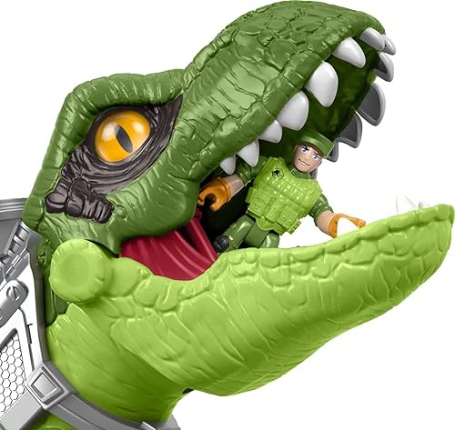 Miniatura 4 de Imaginext  Jurassic World Camp Cretácico T.Rex Pursuit