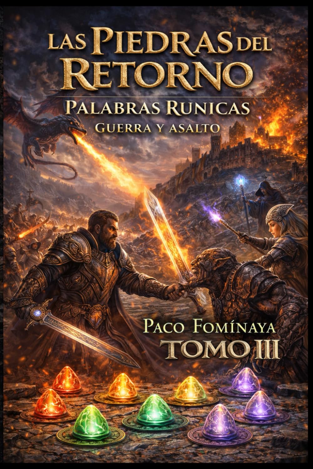 Las Piedras del Retorno – Tomo III - Guerra y Asalto: Enciclopedia Rúnica de La Tierra de Sarión