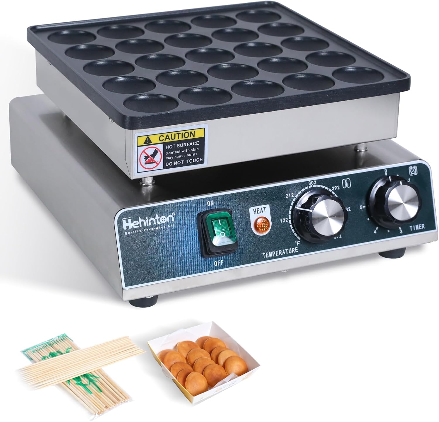 Non-stick Waffle Maker for Mini Pancakes and More