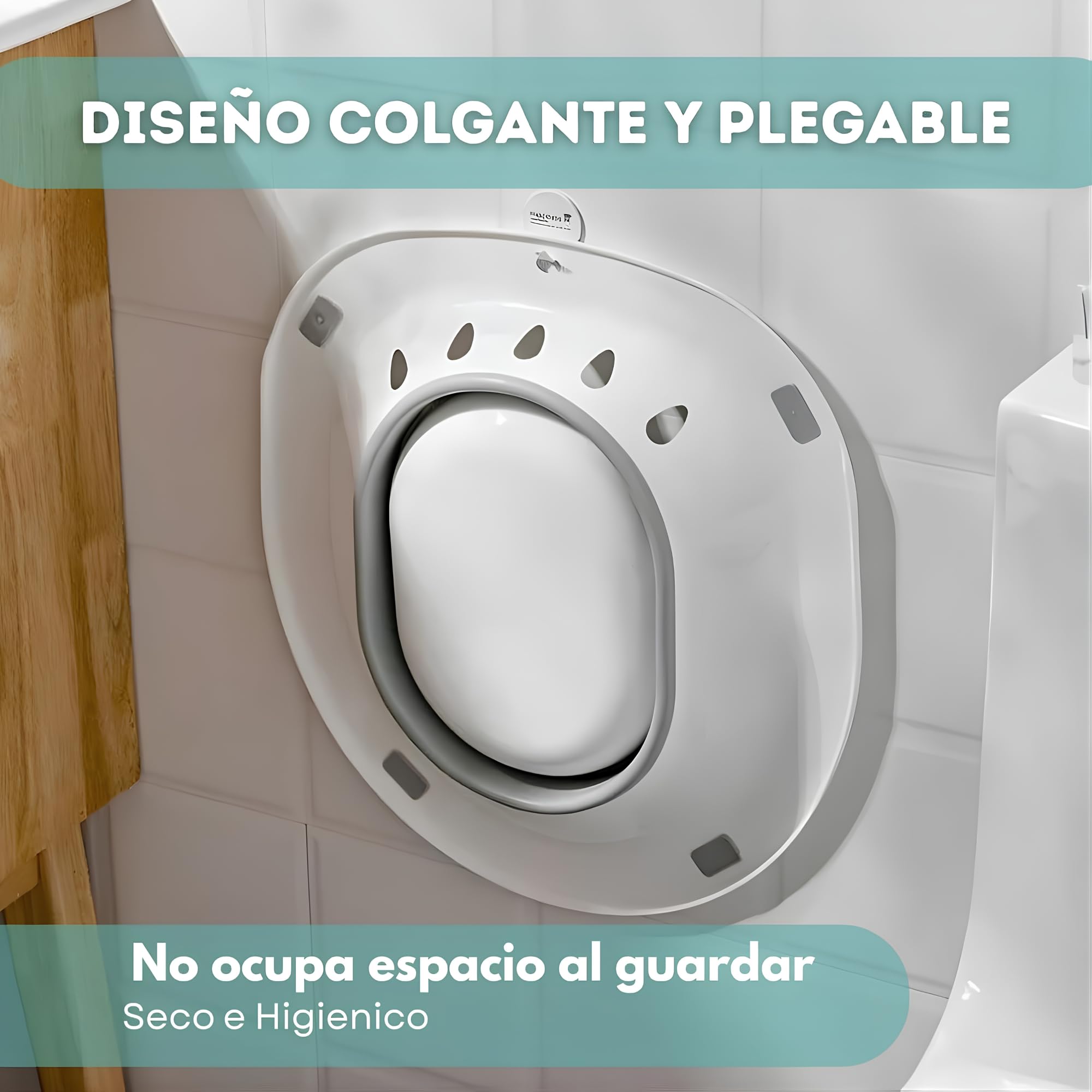 Baños de Asiento/Bidet para Inodoro - Sitz Bath-Basin Hemorroides Bidet Portátil para Baño de Asiento Adulto con Descarga para Cuidado Postparto, Alivio Perineal, Mujeres embarazadas y Ancianos