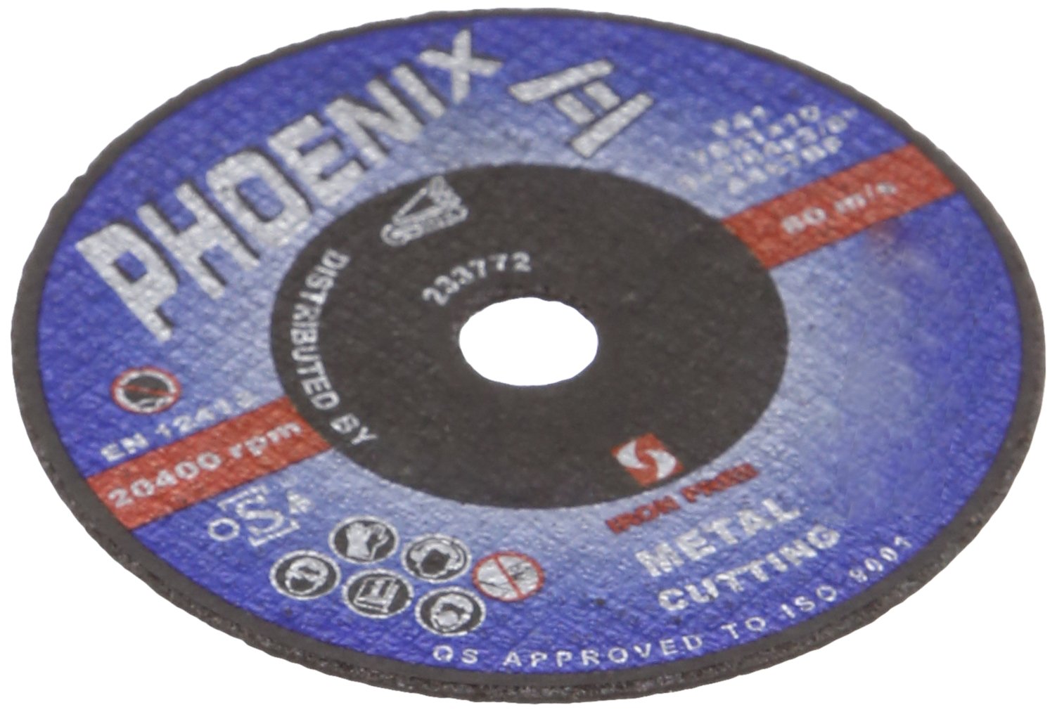 Connect Abracs Extra Thin Flat Cutting Discs 75mm x 1.0mm 5pc 30459
