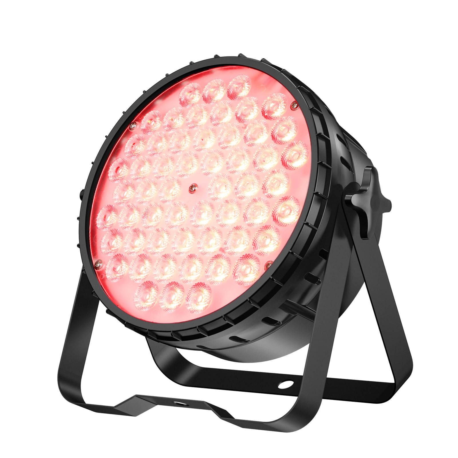 Betopper Black 54X4w Rgbw Led Par Stage Light, High Cri Ra>90, 5000Lm Dj Uplight With Dmx 4/8Ch, Sound Activated, Auto & Master-Slave, For Wedding, Church, Studio & Live Show，1 Pack