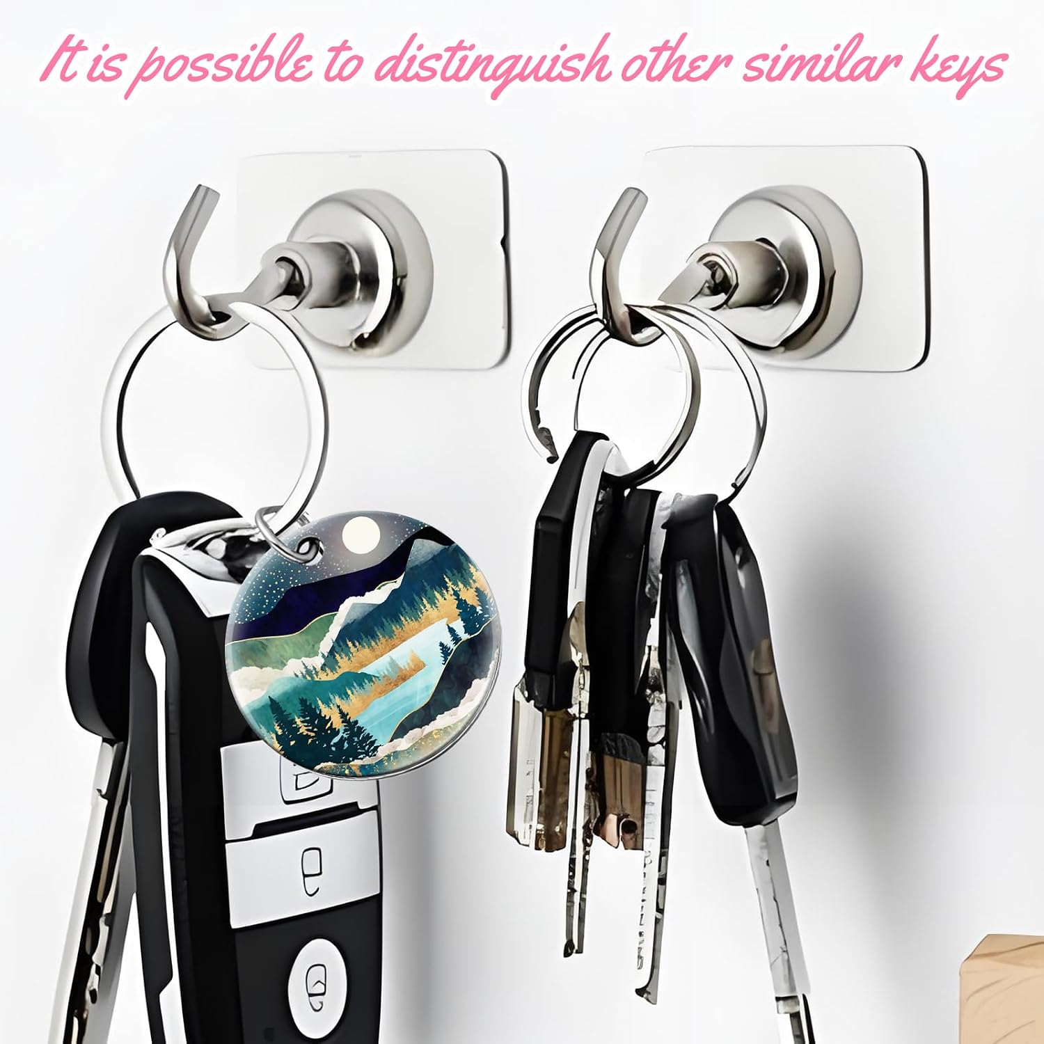 Cute Keychains Gifts for Friends, Funny Key Chain Christmas Gifts for Women Men Bag Purse Wallet Handbags Backpack