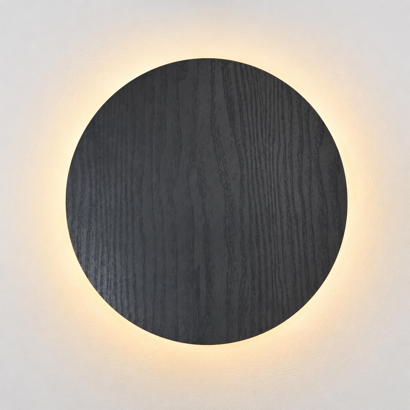Modern Round LED Wall Sconce with Remote Control