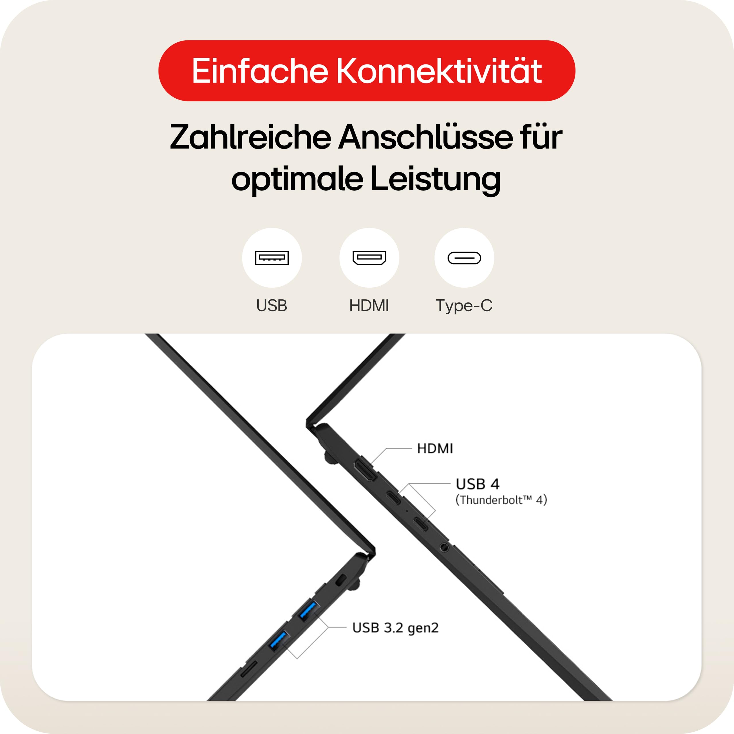 LG gram 17 17Z90TL-G.AU8BG (17 Zoll) IPS Notebook, Intel Core Ultra 7 258V, 32GB RAM, 2TB SSD, Intel Arc™ Graphics 140V, federleicht (1,389 kg), gram AI, Copilot+ PC, 77 Wh, Thunderbolt 4, Schwarz
