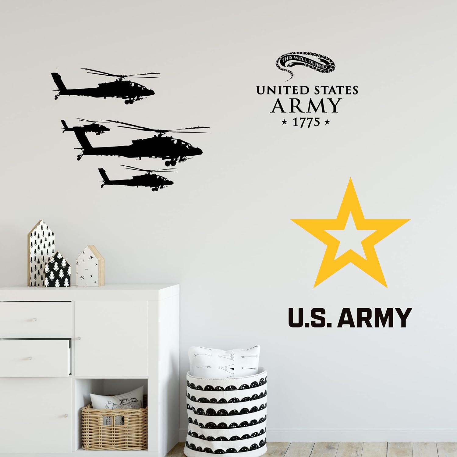 U. S. Army Wall Decals Officially Licensed United States