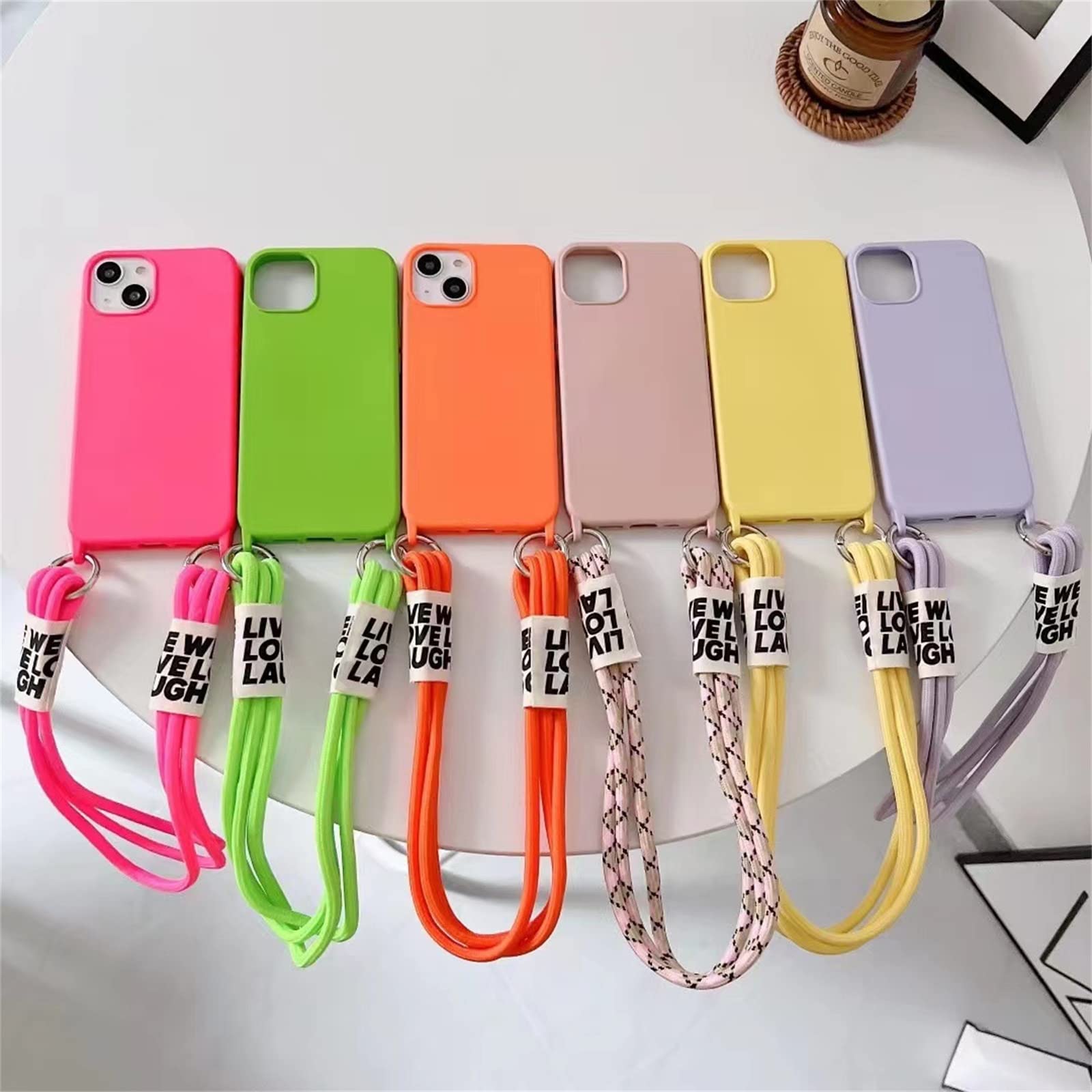 Tybiky Custodia per iPhone 11 Pro Max, in nylon, con elegante