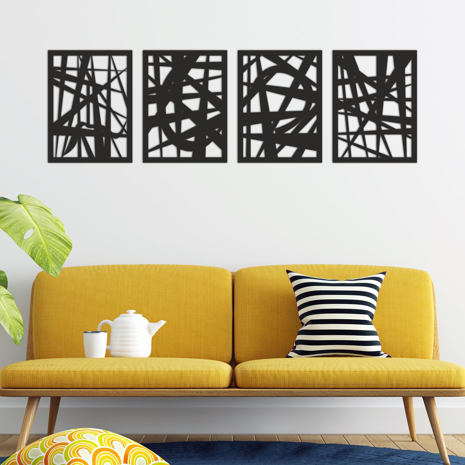 PAPER PLANE DESIGN Black Abstract Wall Art. Wall Sculptures. Modern Wall Decor for Living Room Bedroom Home Office. (B) (B0D795V3L8) Amazon Price History, Amazon Price Tracker