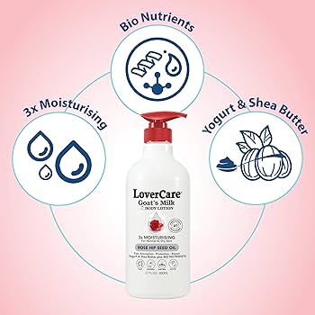 Caring Lotion & Milk セット Amazon.com : Lover's Care Goat Milk Body Lotion for Dry Skin