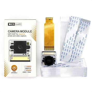 LoveRPi Ultra Wide Angle Camera for Raspberry Pi 4/3/2/Zero W 5MP, 220 FOV