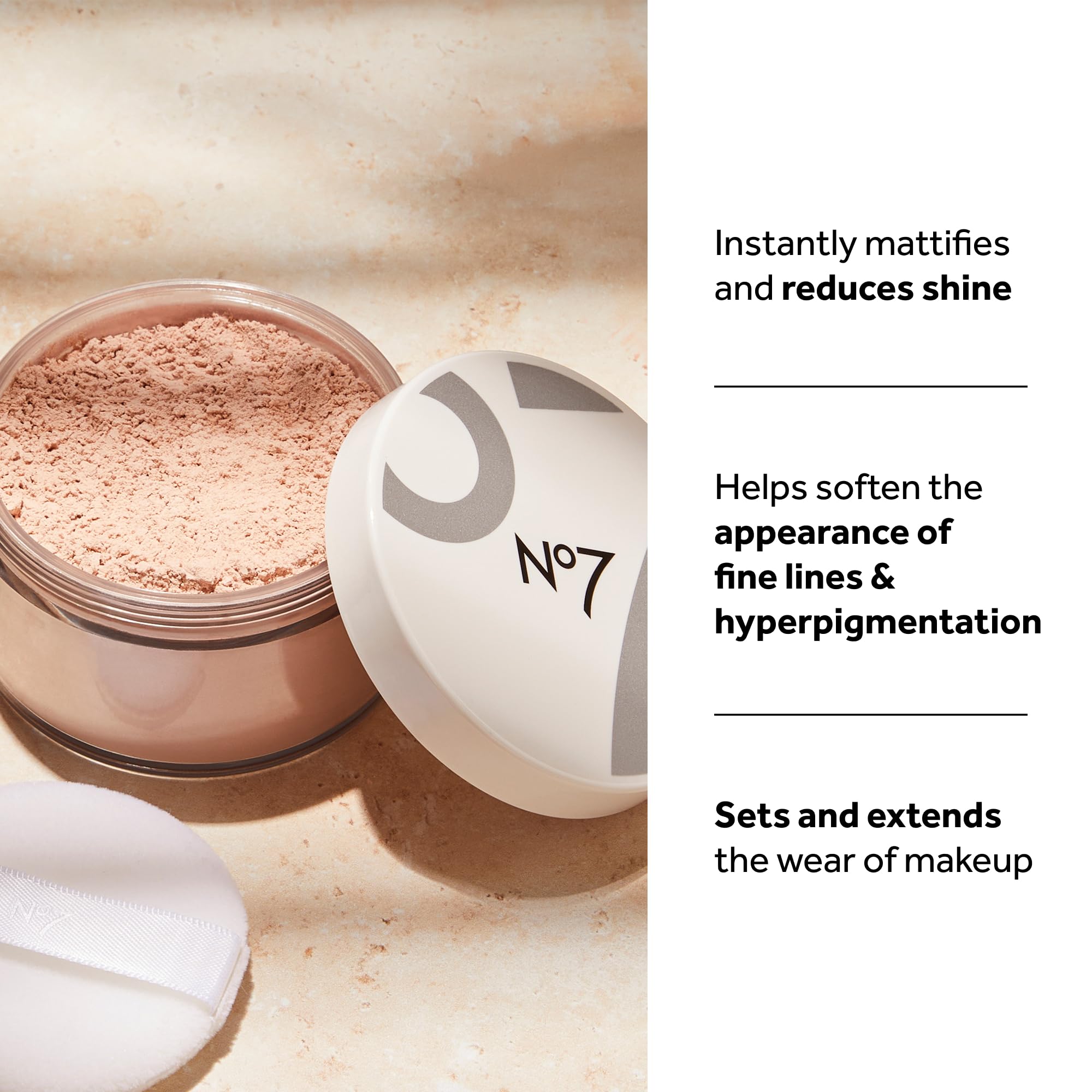 35th Anniversary フェイスパウダー Amazon.com : No7 Flawless Finish Loose Setting Powder - Mattifying