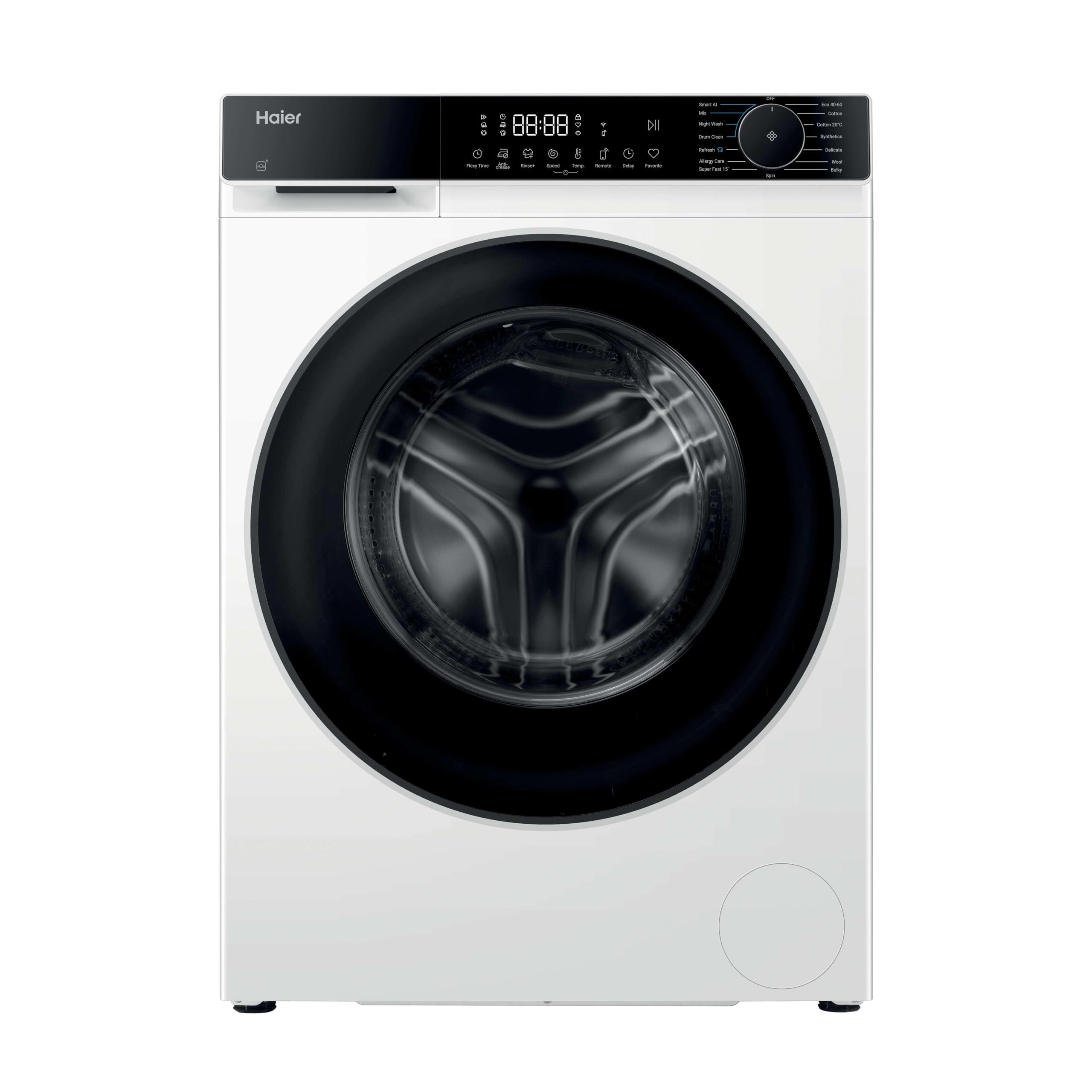 Haier X Series 5 HW110BP14357NUUK Washing Machine, 11kg, 1400rpm, White, A-30% Energy Class