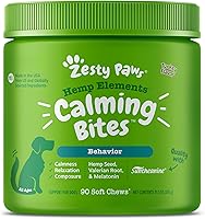Vista 11 de Tratamientos de calmante para perros – Alivio de la ansiedad de la composición con Suntheanine – Kelp orgánico y raíz valeriana + L triptófano