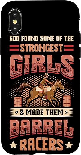 Carcasa Barel Racing para iPhone XXS Barrel Racer Girl