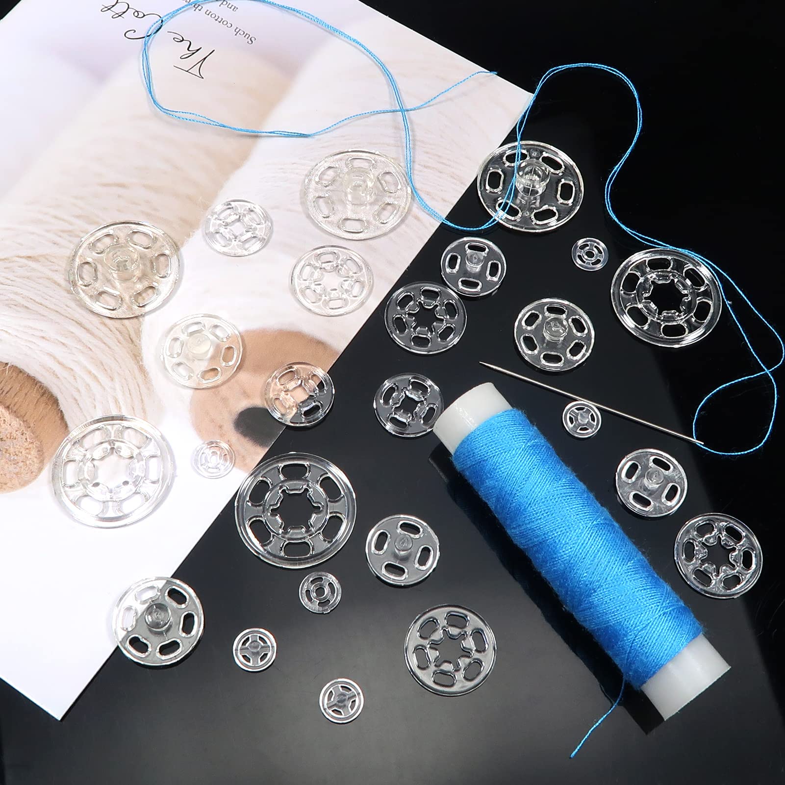 Bottoni a pressione in plastica e metallo con set di pinze a scatto, 300 set di bottoni a pressione in plastica e metallo per – acquista a prezzi convenienti sul marketplace