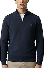 DAMENSCH Polyester Regular Fit Elastane Full Sleeve Ottoman High Neck Sweatshirt Premium Matt Look Long Lasting Dyes Durable Sweatshirt for Men