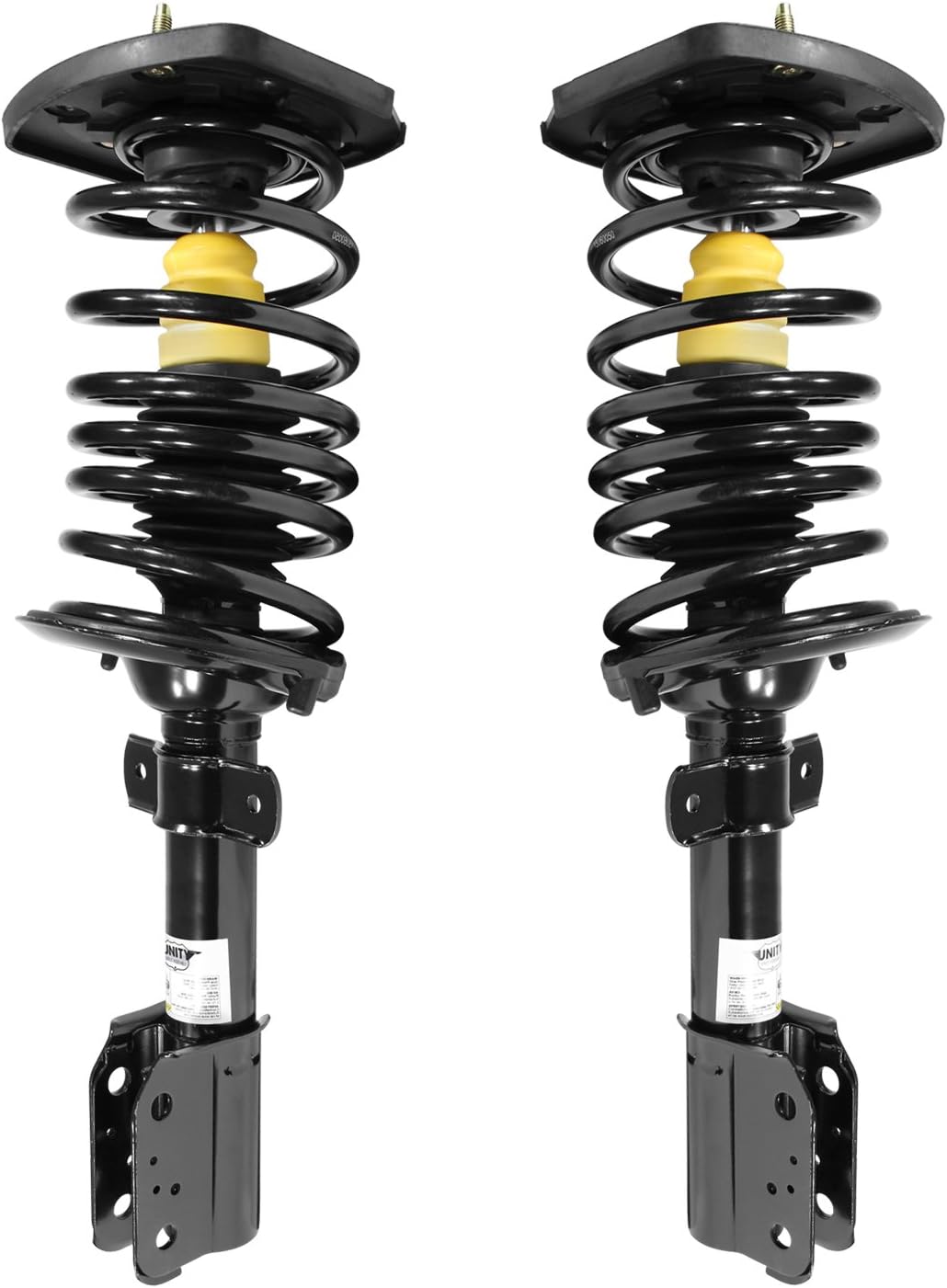 UNITY AUTOMOTIVE 2-15311-15312-001 Rear 2 Wheel Complete Strut Assembly Kit