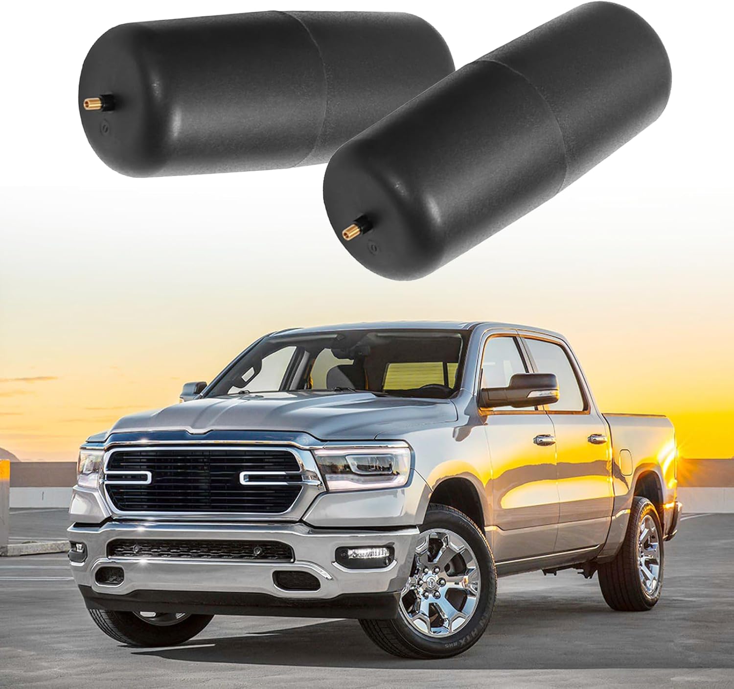 GOMADEIT Heavy Duty Truck Air Bags Suspension Kit fits for Dodge Ram