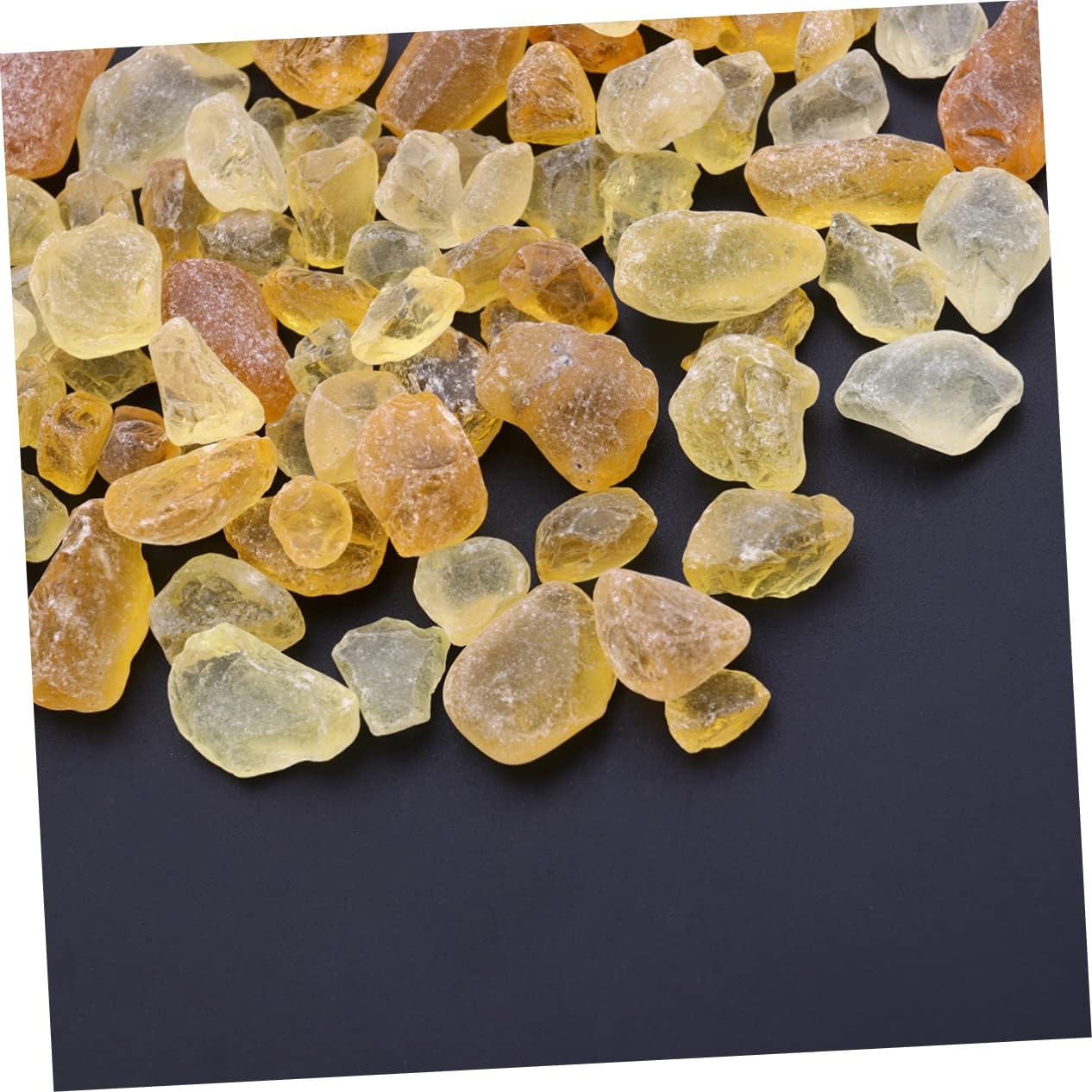 1 Pack Tumbled Gravel Fish Tank Sand Fish Tank Rocks Aquarium Substrate Fish Tank Decorations Crystals White Fish Tank Gravel Fish Bowl Polished Substrate Pebbles Fish Stone Pea/1371