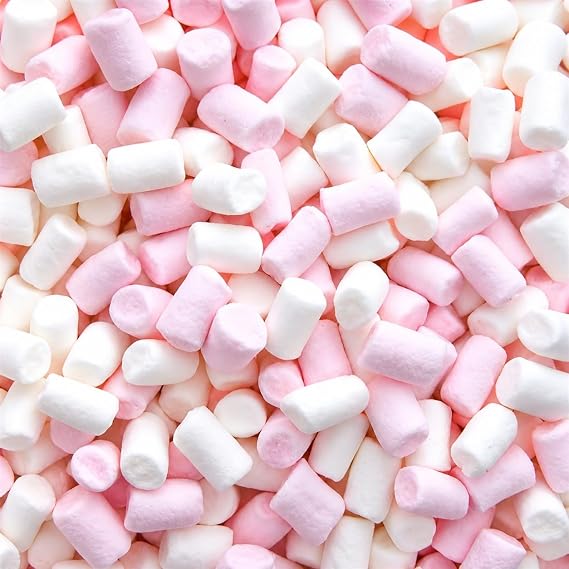 1kg Mini Marshmallows - Halal - Aladdins Sweets - Bulk Buy - baking ingredients, Sweet Carts, Party Favors, Weddings