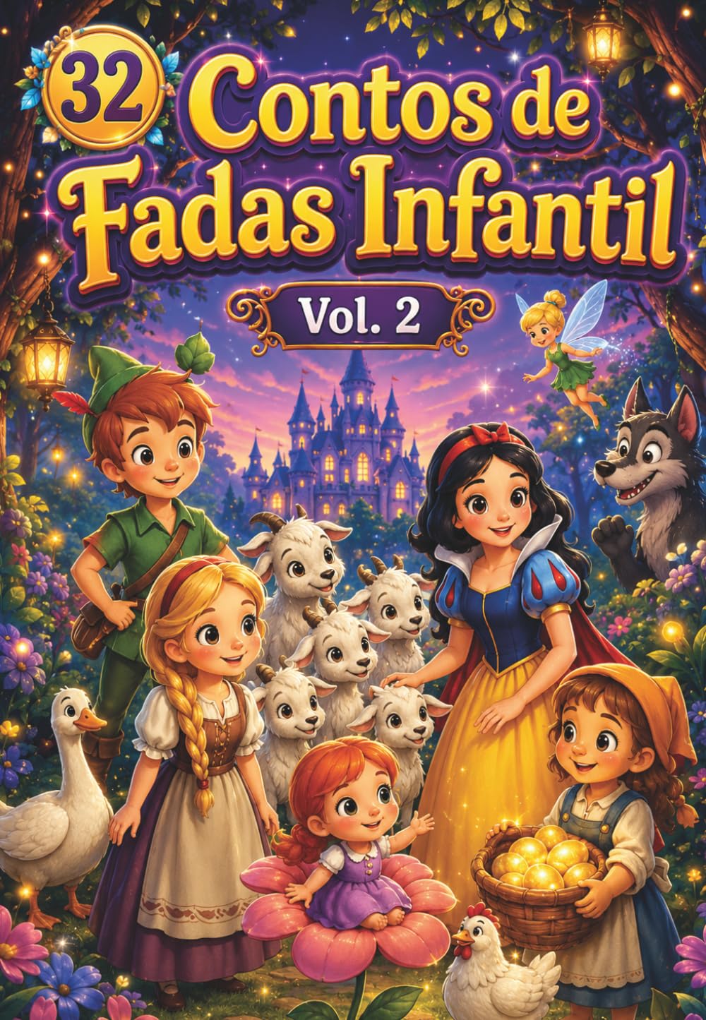 32 Contos da Fadas Infantil Que Encantaram o Mundo: Volume.2