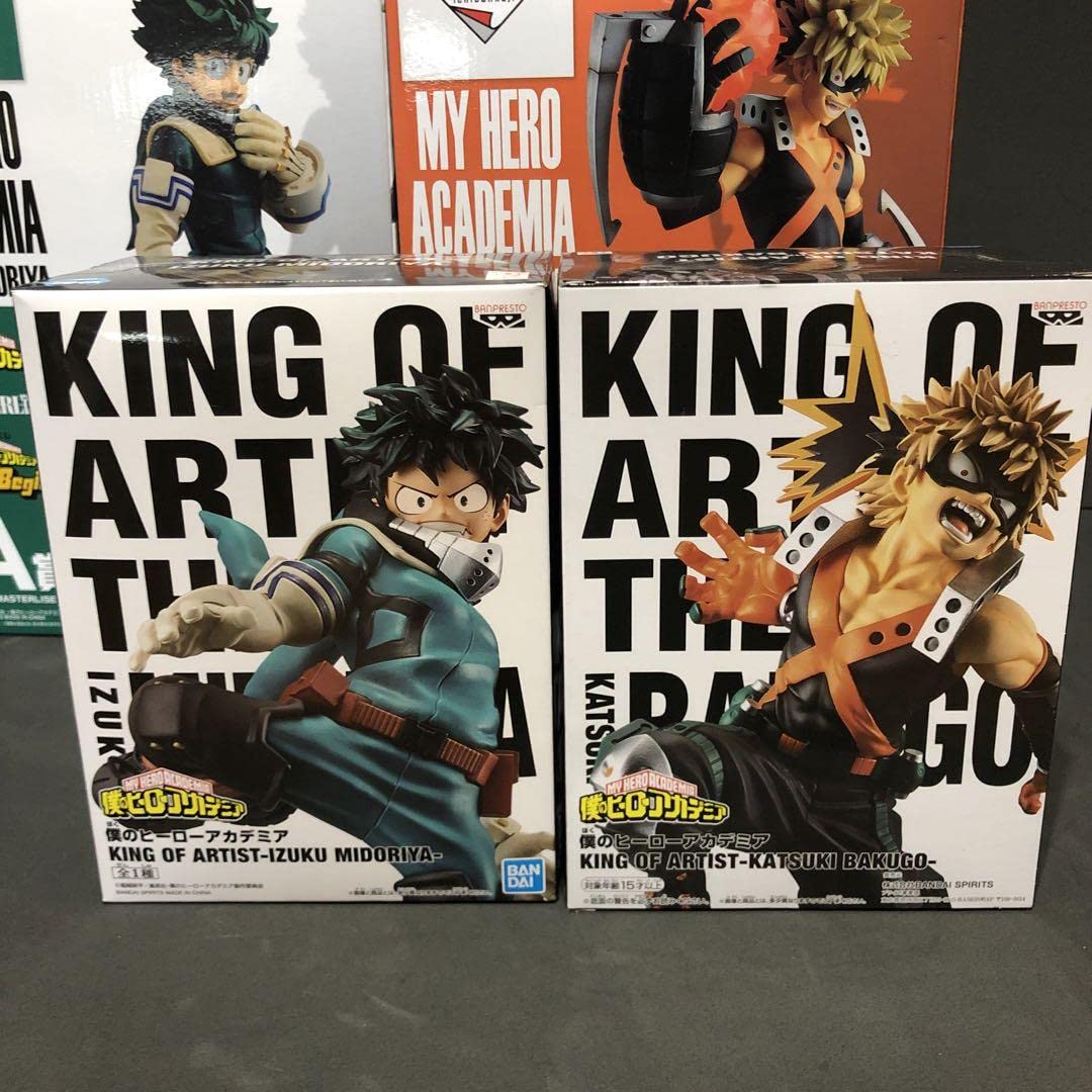 僕のヒーローアカデミア　爆豪勝己　フィギュア4個セット Amazon.co.jp: 僕のヒーローアカデミア フィギュア 4体 セット