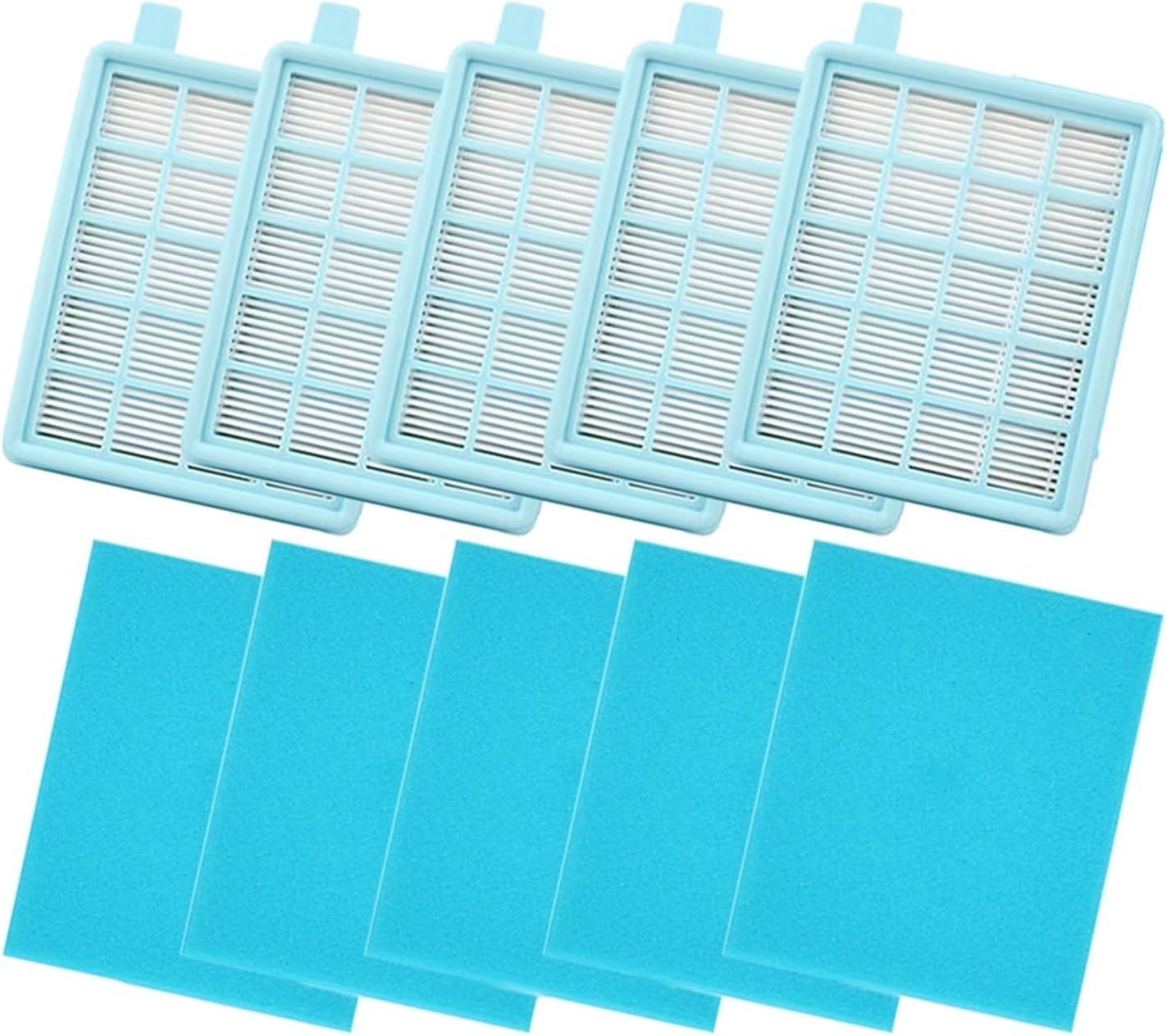 Hepa Filters Compatible with Philips FC8470 FC8471 FC8472 FC8473 FC8474 FC8476 FC8477 Vacuum Cleaner Accessories Parts Replacement Kit (Color : 2 Sets)