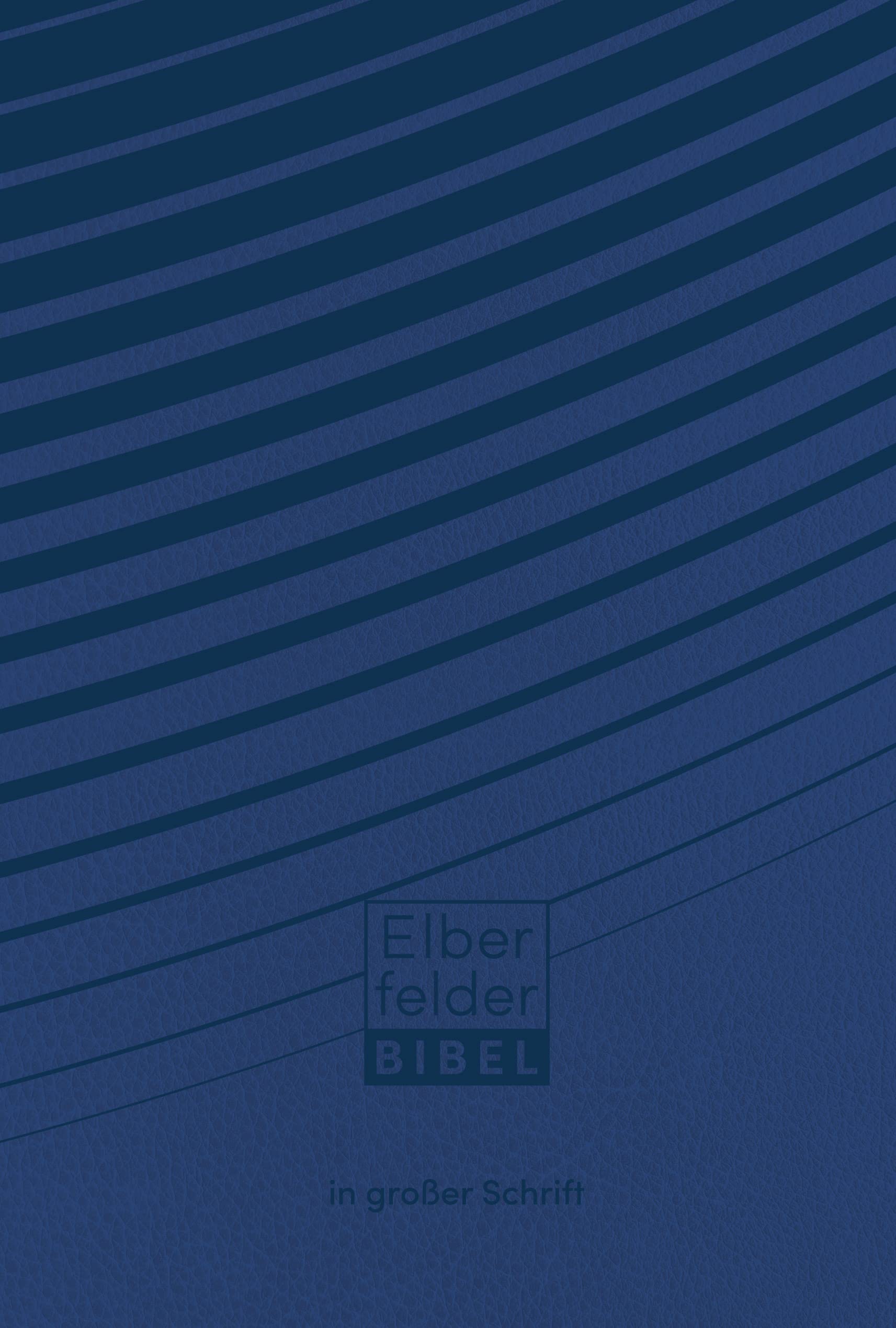 Elberfelder Bibel in großer Schrift, Kunstleder