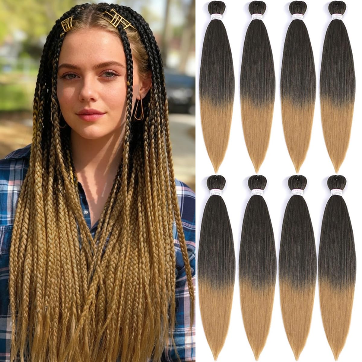 ヘアアクセサリー PERVERZE Braid Trim Knit Hair Band Black Amazon.com : 8Packs 20
