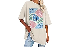 Women's Caslon Style Letter Print Tunic Top