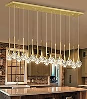 Vista 1 de 16 Lights Modern Glam Crystal Chandelier for High Ceiling LED Dimmable Pendant Light for Staircase Foyer Enterway Living Room Chandelier Lighting