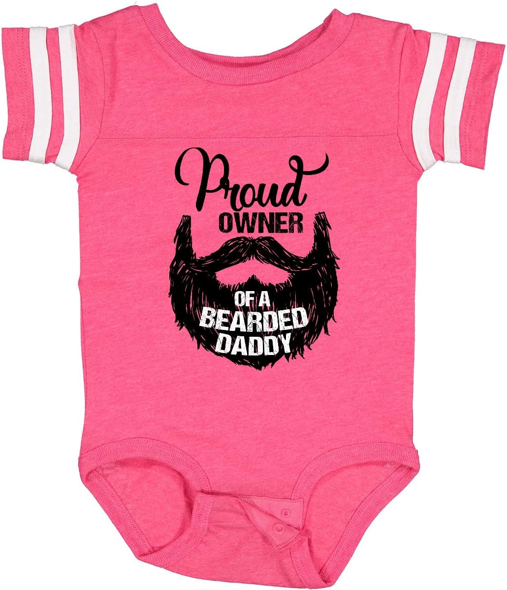 inktastic Proud Owner Of a Bearded Daddy Baby Bodysuit