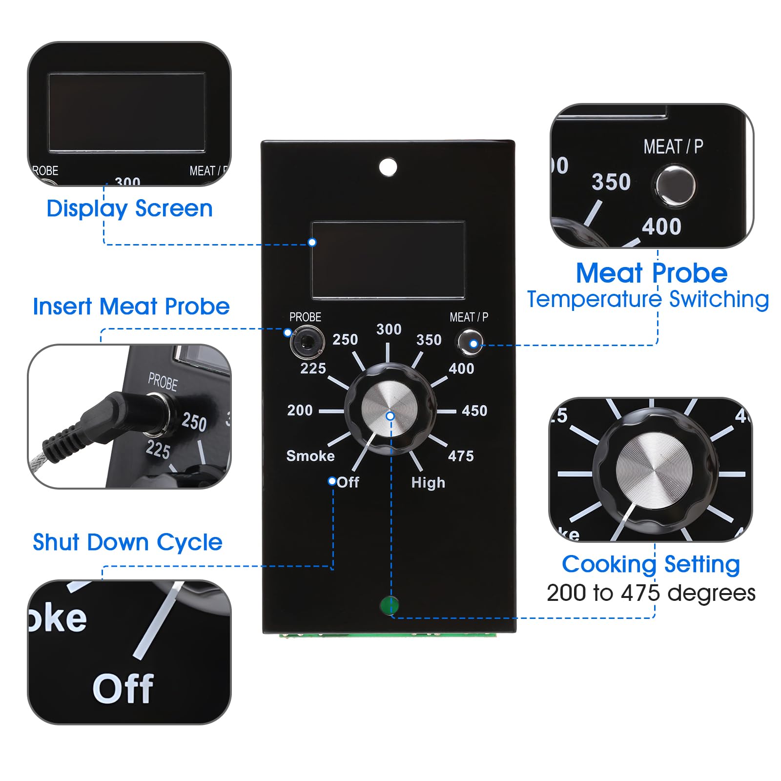 Pit Boss Control Panel Snapklik.com : Digital Control Panel Kit Replacement For Pit Boss ...