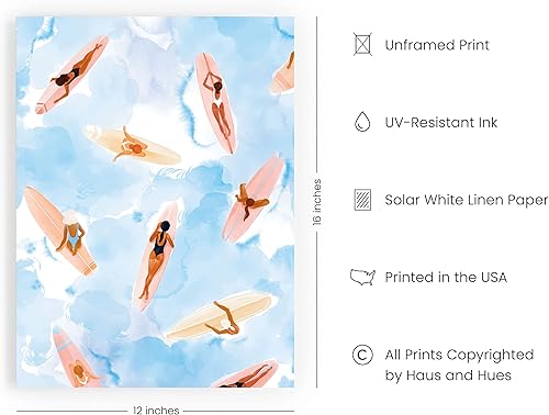 Vista 262 de HAUS AND HUES Evil Eye Decor - Navy Blue Wall Art, Evil Eye Wall Decor, Mykonos Artwork, Evil Eyes Print, Big Eyes Painting Print, Evil Eye Poster