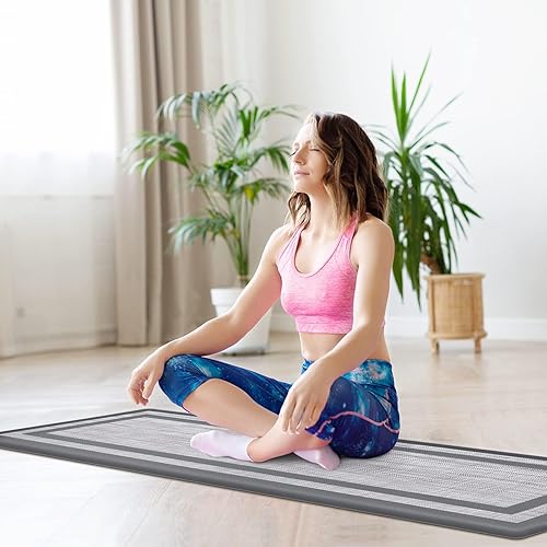 Miniatura 87 de Mattitude - 2 tapetes acolchados antifatiga, antideslizantes, impermeables, ergonómicos para estar de pie cómodamente en la cocina, suelo, oficina