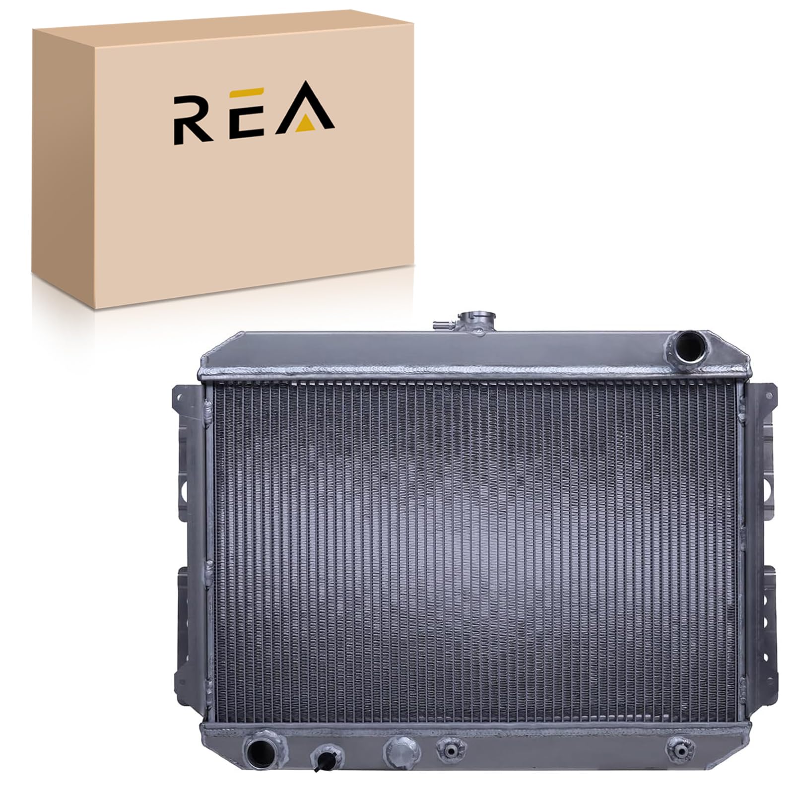 Engine Coolant Radiator with Transmission Oil Cooler Compatible with Mazda B2000 2.0L 1984 1986-1987, B2200 2.2L 1984 1987-1993 Replace F2K5152000 F241152000