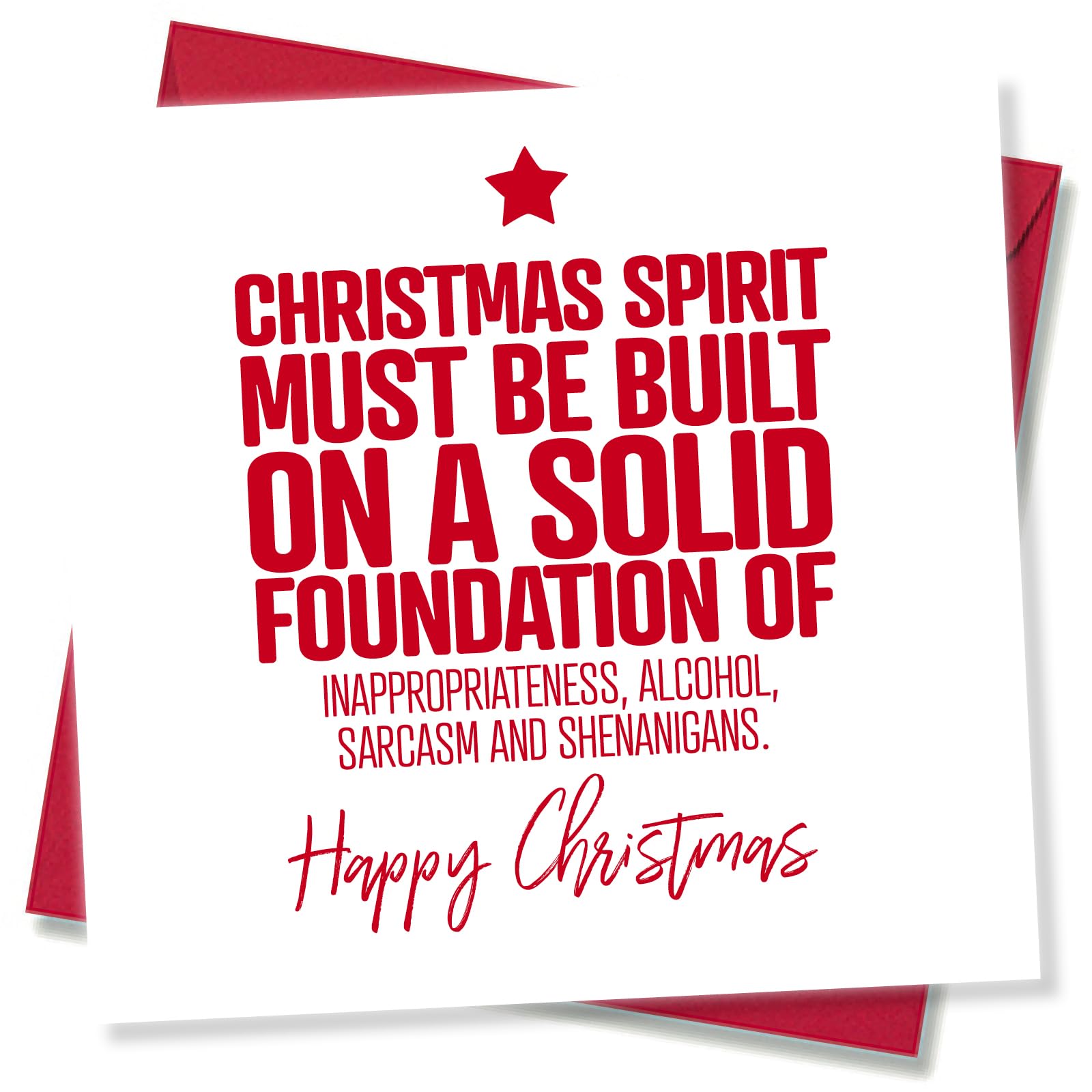 Lustige Weihnachtskarten Von Punkcards – Humorvolles Design, Innen Blanko, Nachhaltig