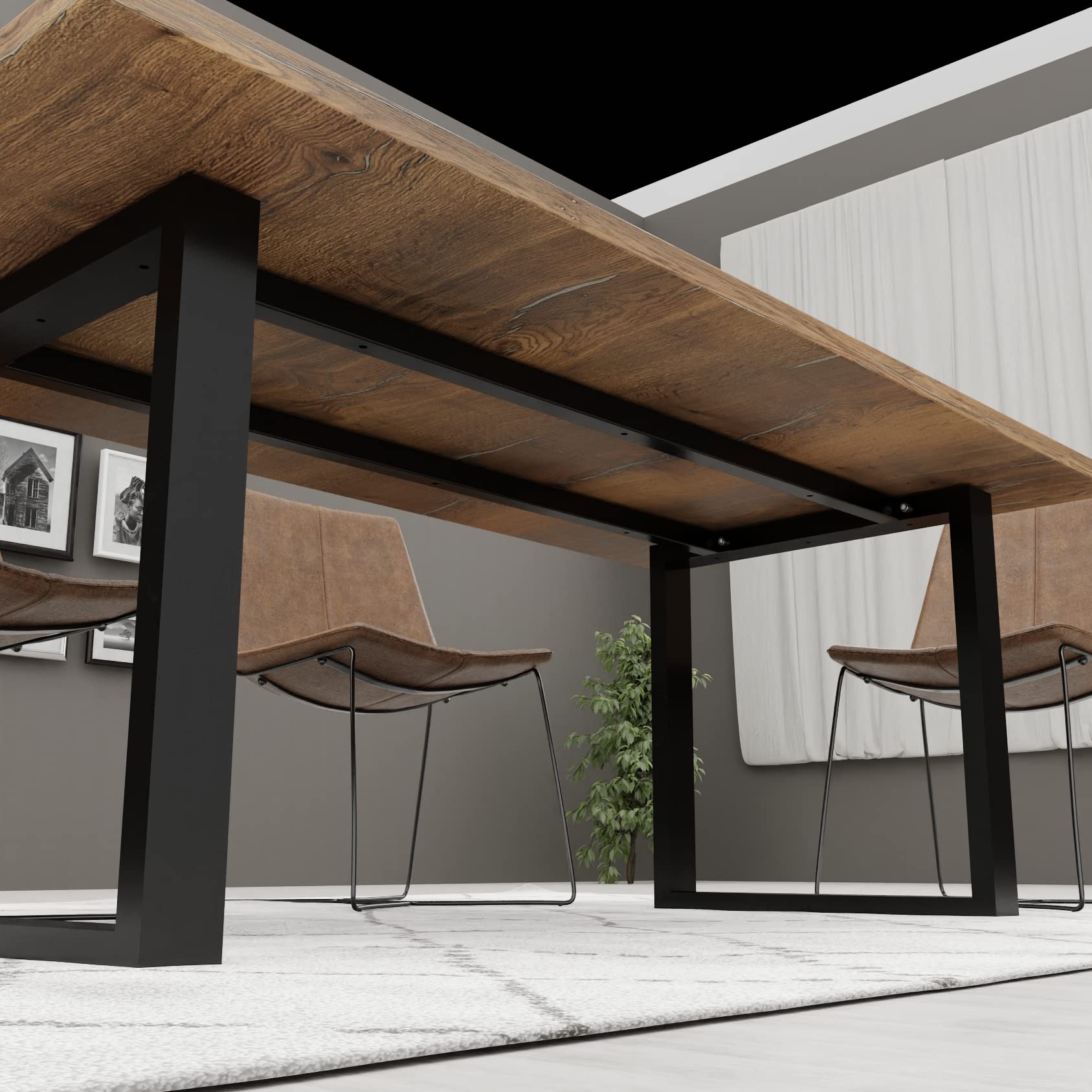 Patas de Mueble 150x70x72 cm – Diseño Elegante para Tu Mesa
