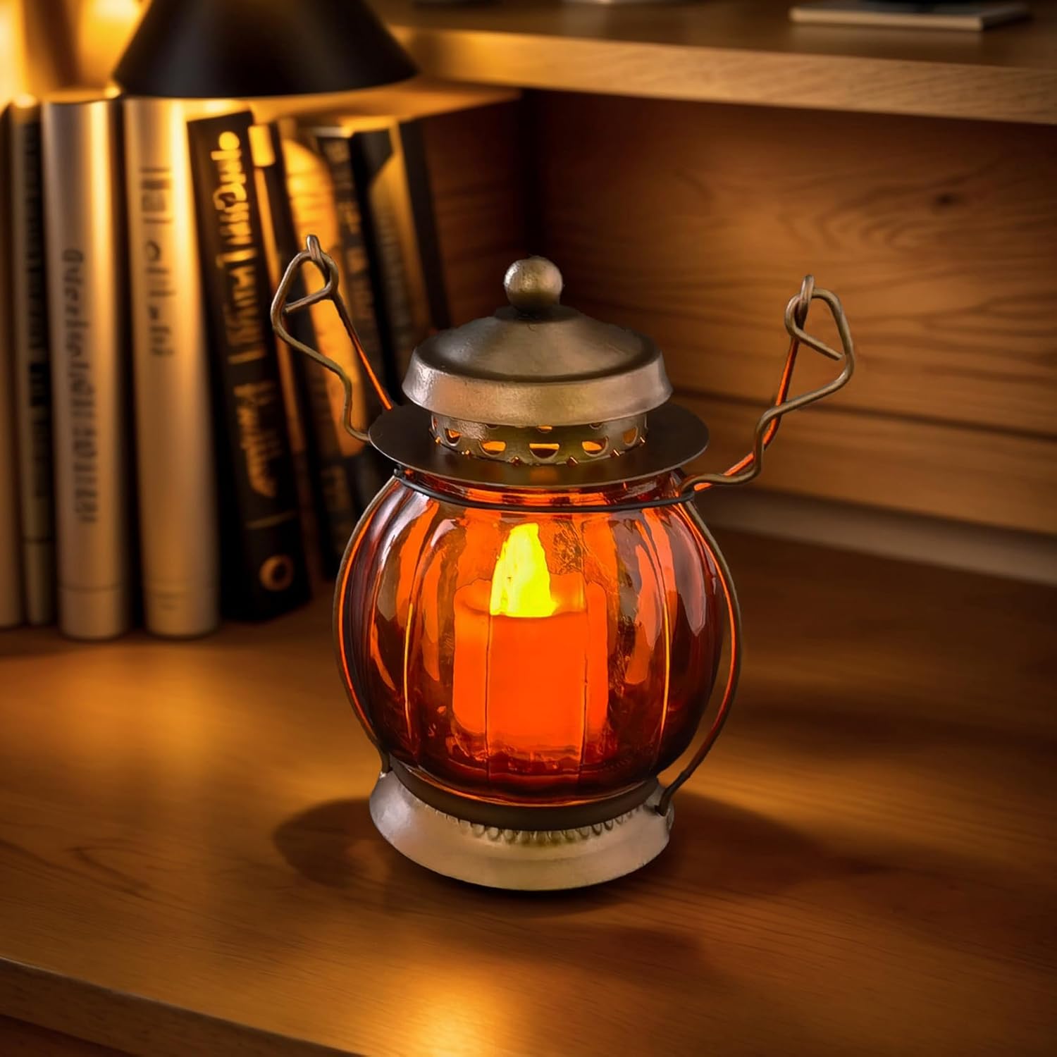 Decorative Candle Holder Pumpkin...