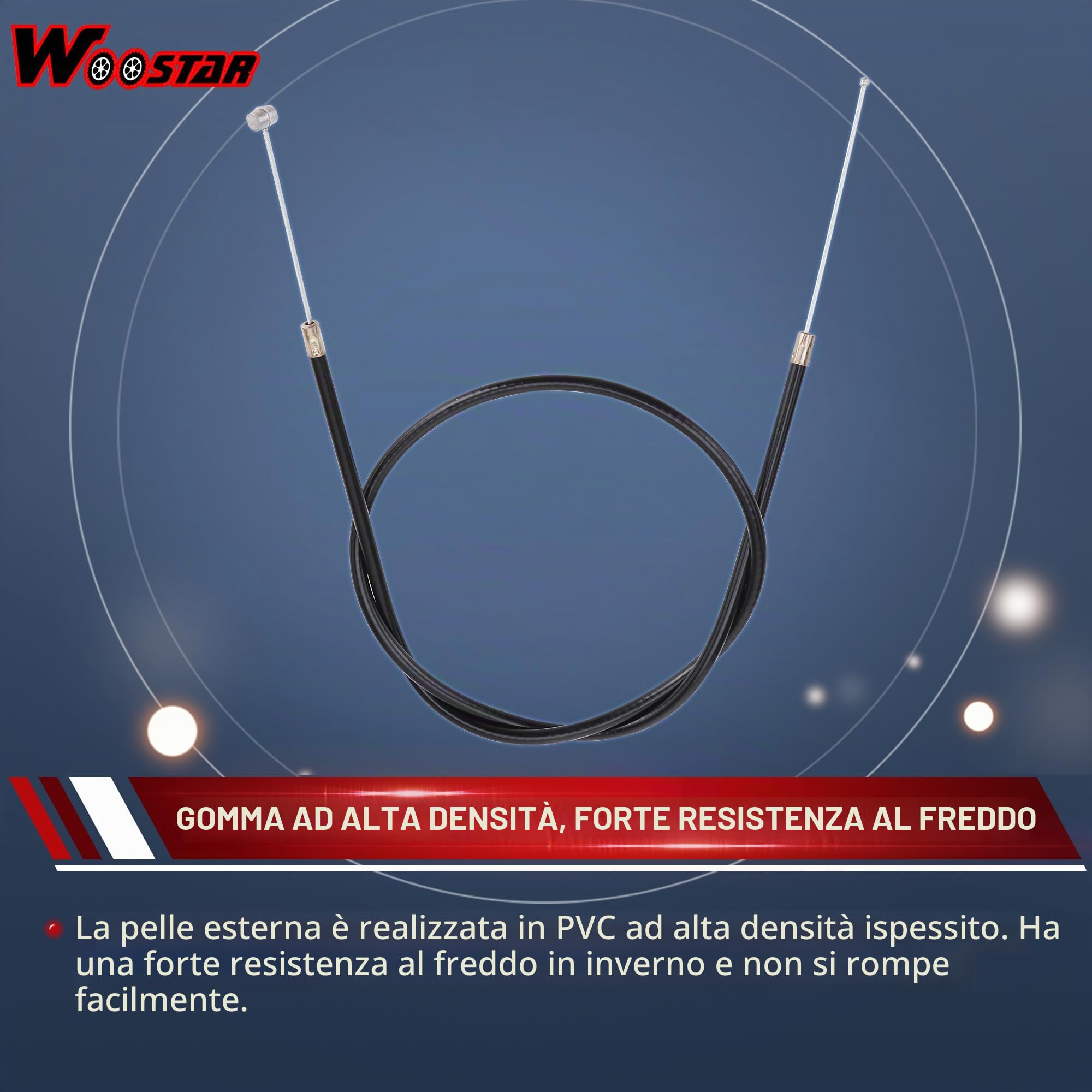 WOOSTAR 44mm Big Bore Cilindro con Avviamento a Strappo con Carburatore e Filtro Aria Motore Kit Sostituzione per 2 Tempi 43cc 47cc 49cc 52cc Mini Pocket Bike Gas Ciclomotore Scooter Argento