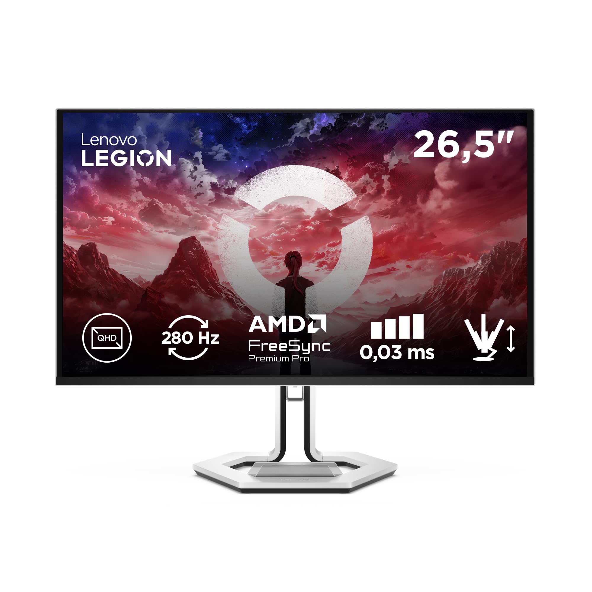 Lenovo Legion Pro 27Q-10 Écran PC QD-OLED 26,5' 280 Hz