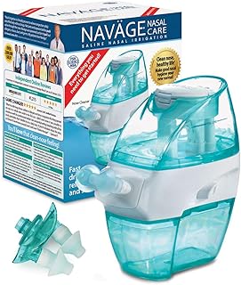 Sponsored Ad - Naväge Nasal Irrigation Multi-User Bonus Pack: Navage Nose Cleaner & 20 Salt Pods Plus a Second Nasal Dock...